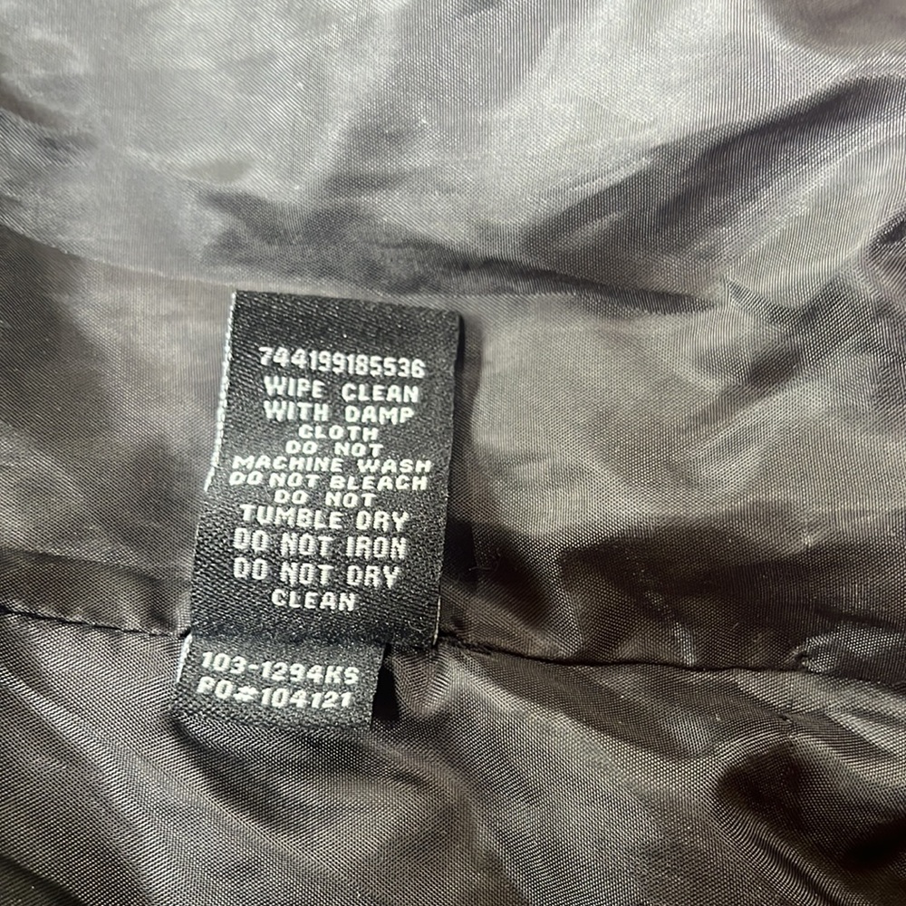 Faux leather jacket - Picture 7 of 7